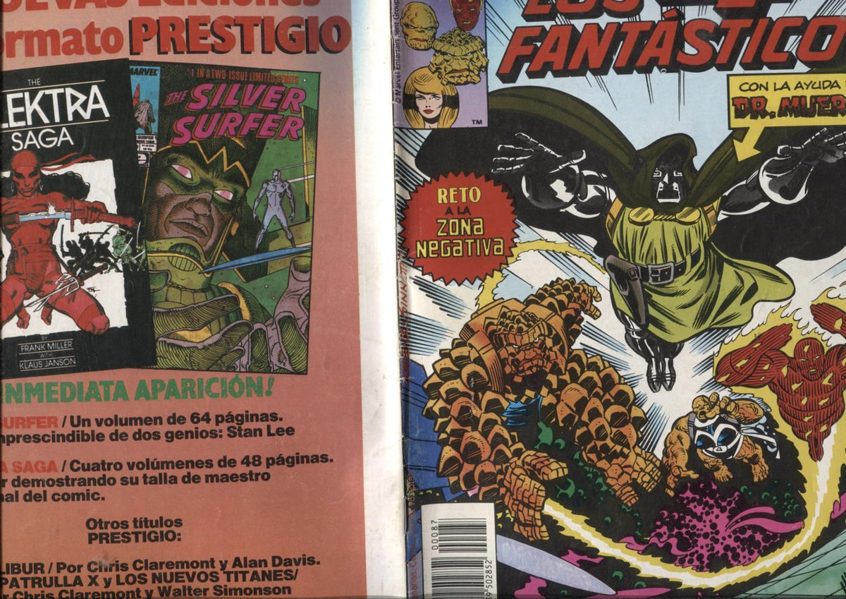 Los 4 Fantasticos volumen 1 numero 087: Mas alla de la mesura