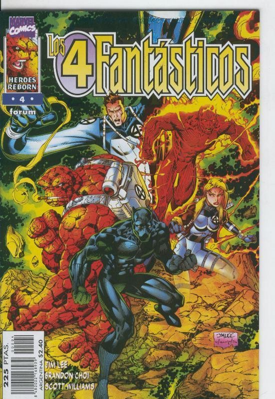 Planeta: Los 4 Fantasticos Heroes Reborn numero 04: El corazon de la oscuridad