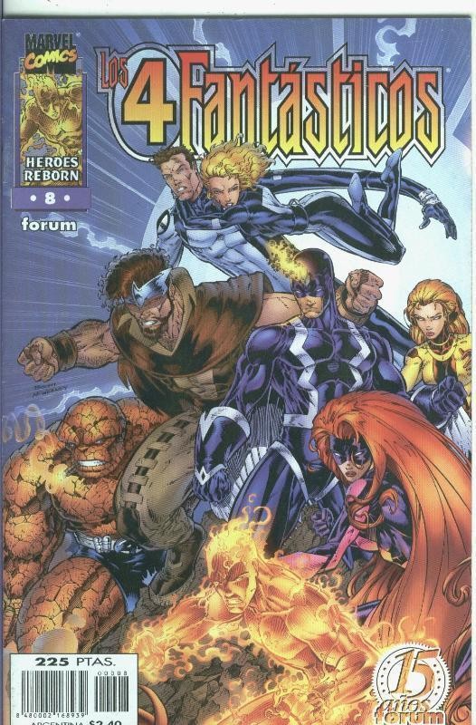Planeta: Los 4 Fantasticos Heroes Reborn numero 08: Lazos inquebrantables