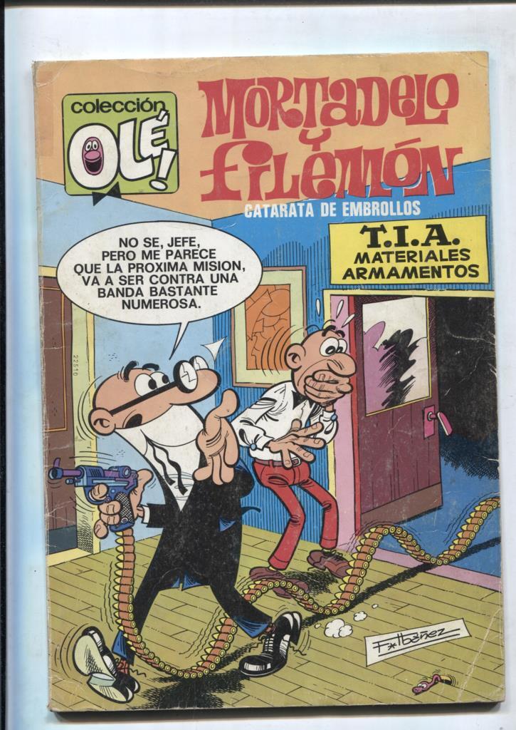 Bruguera: Coleccion Ole numero 100: Mortadelo y Filemon: Catarata de embrollos