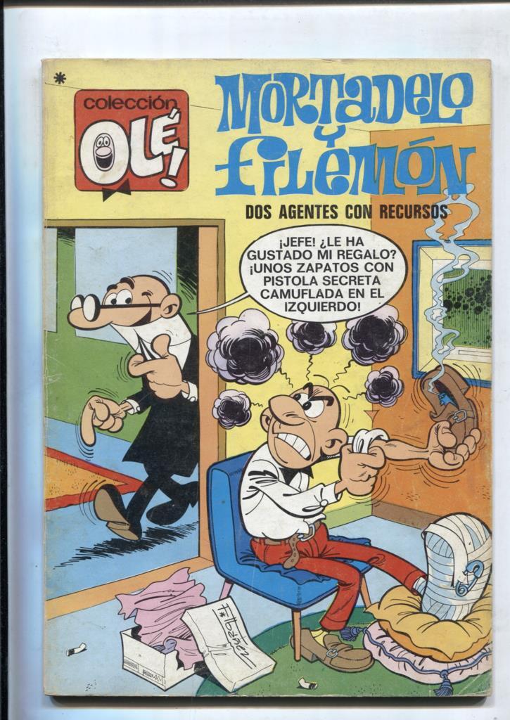 Bruguera: Coleccion Ole numero 018: Mortadelo y Filemon: Dos agentes con recursos