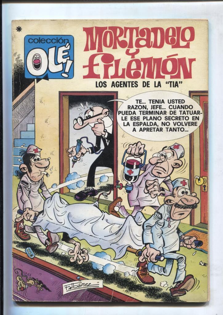 Bruguera: Coleccion Ole numero 124: Mortadelo y Filemon: Los agentes de la TIA