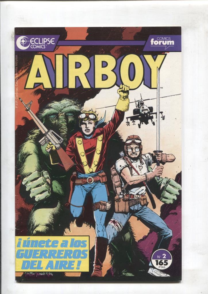 Airboy numero 02: A miseria le gusta la compañia