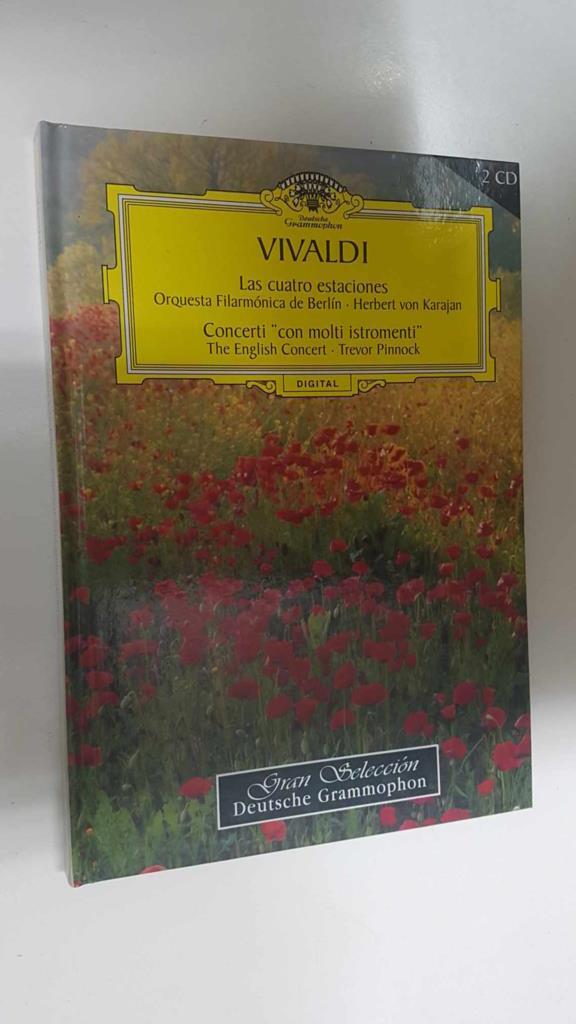 Vivaldi: Las cuatro estaciones. Gran Seleccion Deutsche Grammophon. Orquesta Filarmonica de Berlin - Herbert von Karajan. Incluye 2 CDs