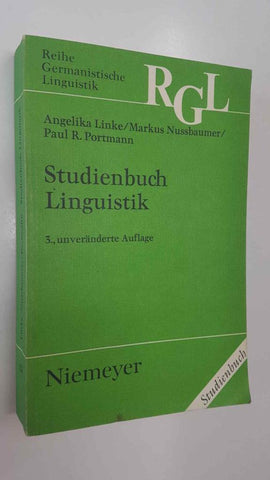Niemeyer: Studienbuch Linguistik. Reihe Germanitische Linguistik