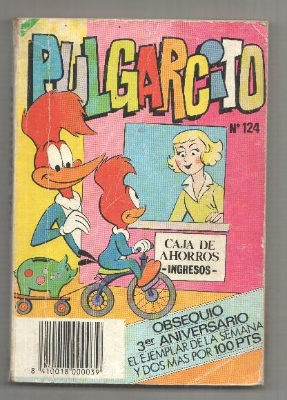 Bruguera: Pulgarcito 124 año III 2a epoca. Retapado que incluye los numeros 124, 74 y 75 - Pajaro Loco en Dinero Facil