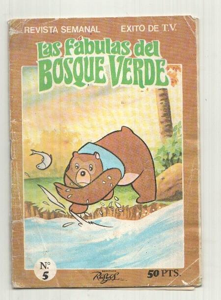 Rasgos: Las Fabulas del Bosque Verde num 5 - El oso Boris esta hambriento