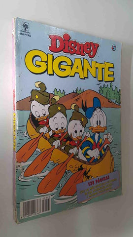 Primavera: Disney Gigante tomo 5 - Tio Gilito en Juego sucio, Mickey en Panico Pirata, etc. Tambien incluye varios pasatiempos