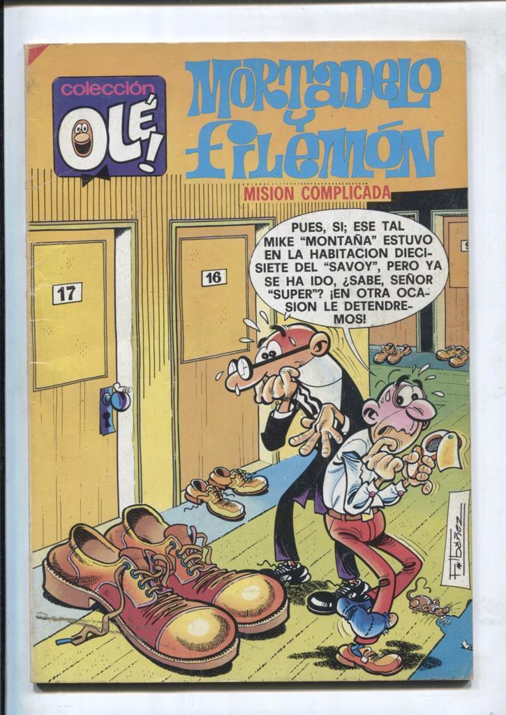 Coleccion Ole numero 154: Mortadelo y Filemon: Mision complicada