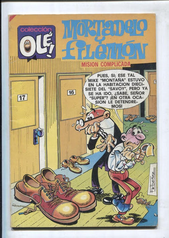 Coleccion Ole numero 154: Mortadelo y Filemon: Mision complicada