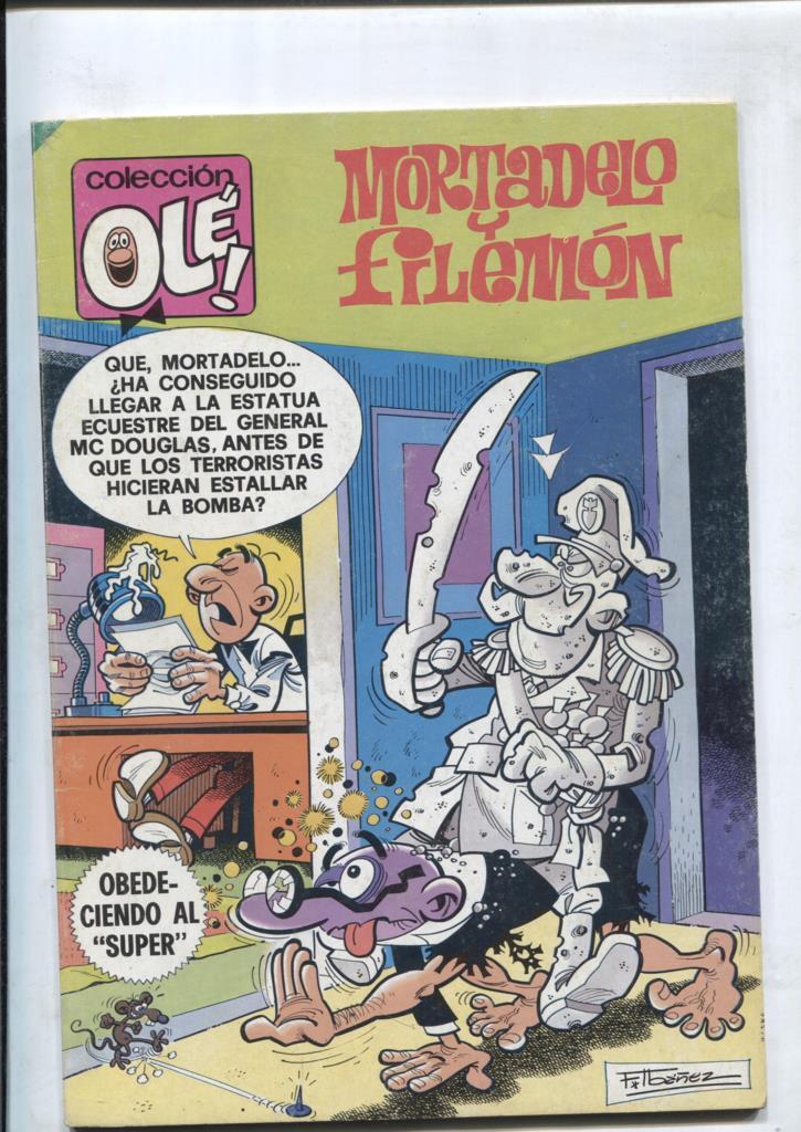 Coleccion Ole numero 204: Mortadelo y Filemon: Obedeciendo al super