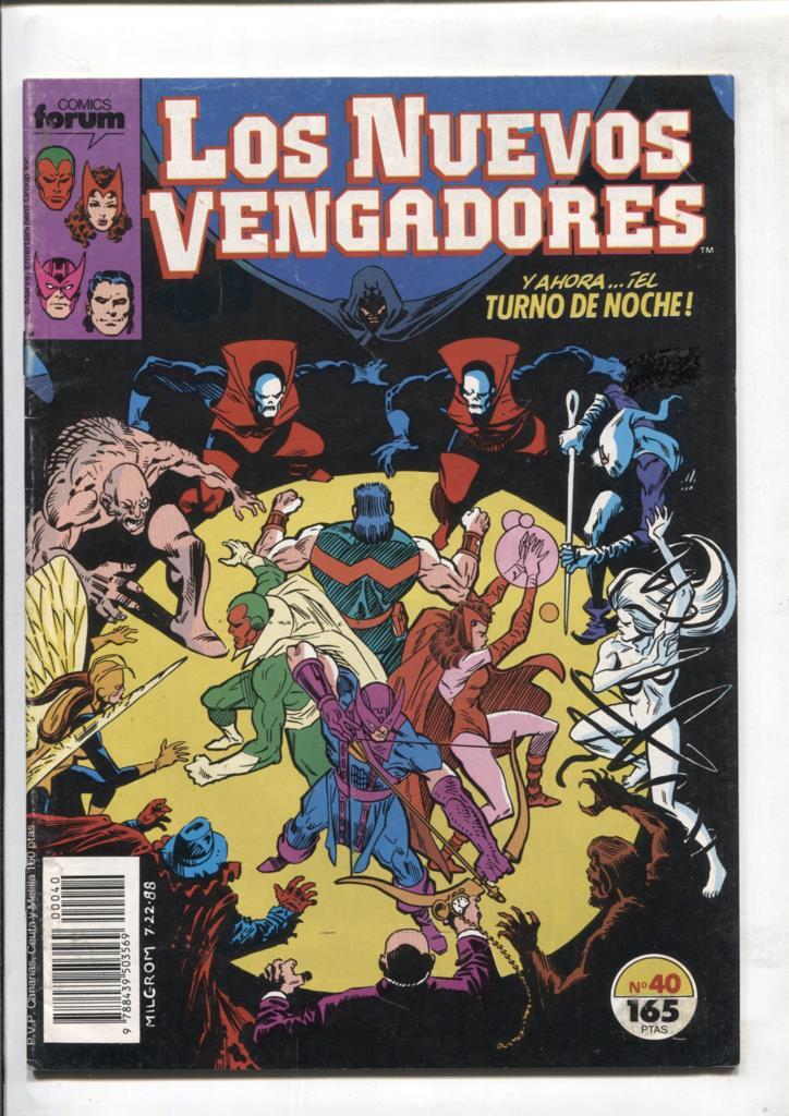 Planeta: Los Nuevos Vengadores volumen 1 numero 40: Turno de noche