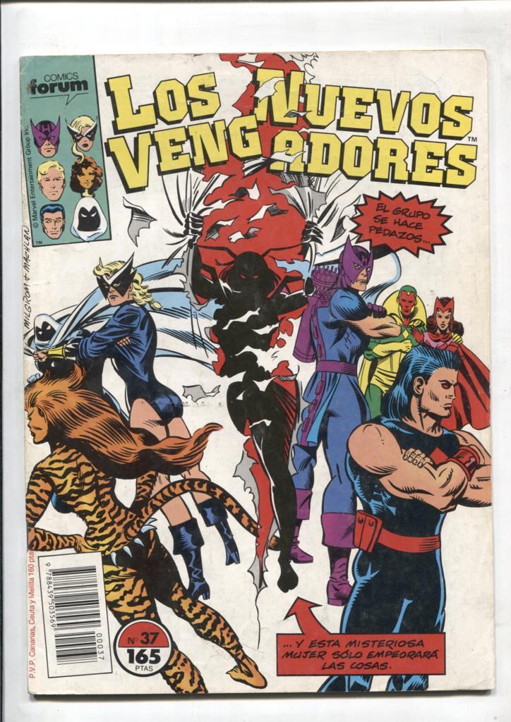 Los Nuevos Vengadores volumen 1 numero 37: Vengadores desunios