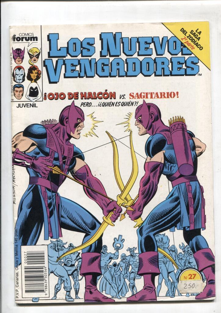 Los Nuevos Vengadores volumen 1 numero 27: La saga del zodiaco 2ª parte