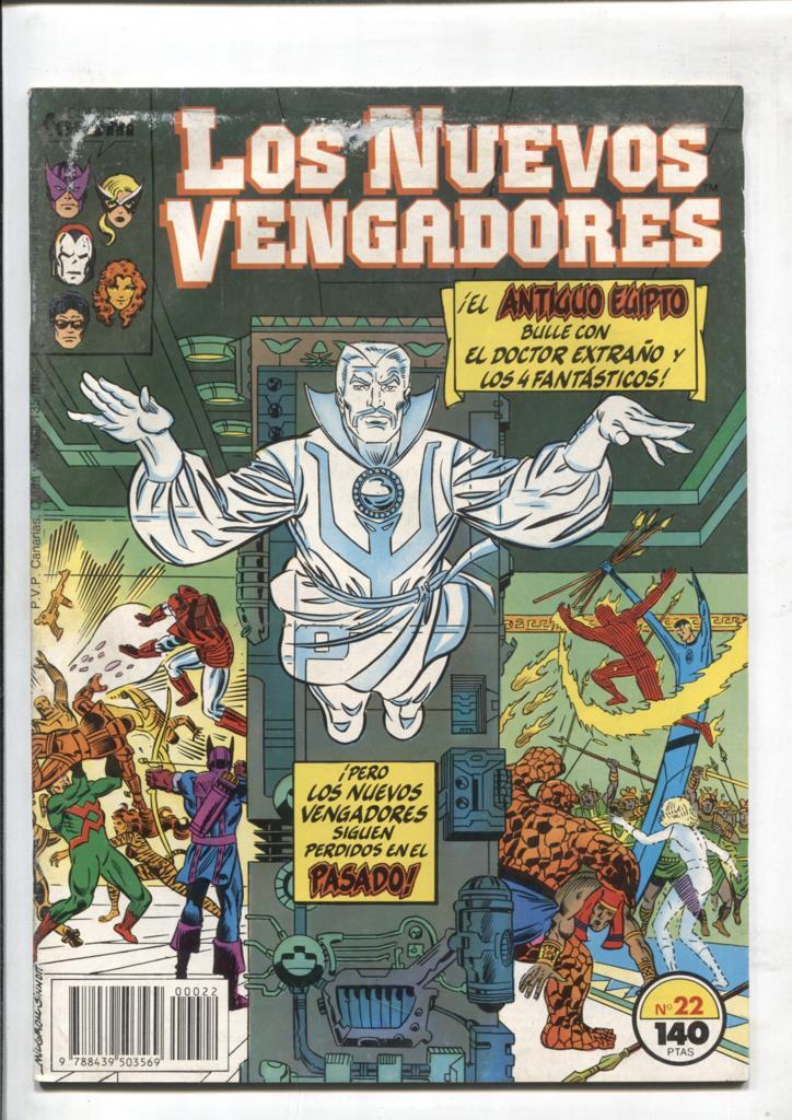 Los Nuevos Vengadores volumen 1 numero 22: (numerado 1 en trasera)