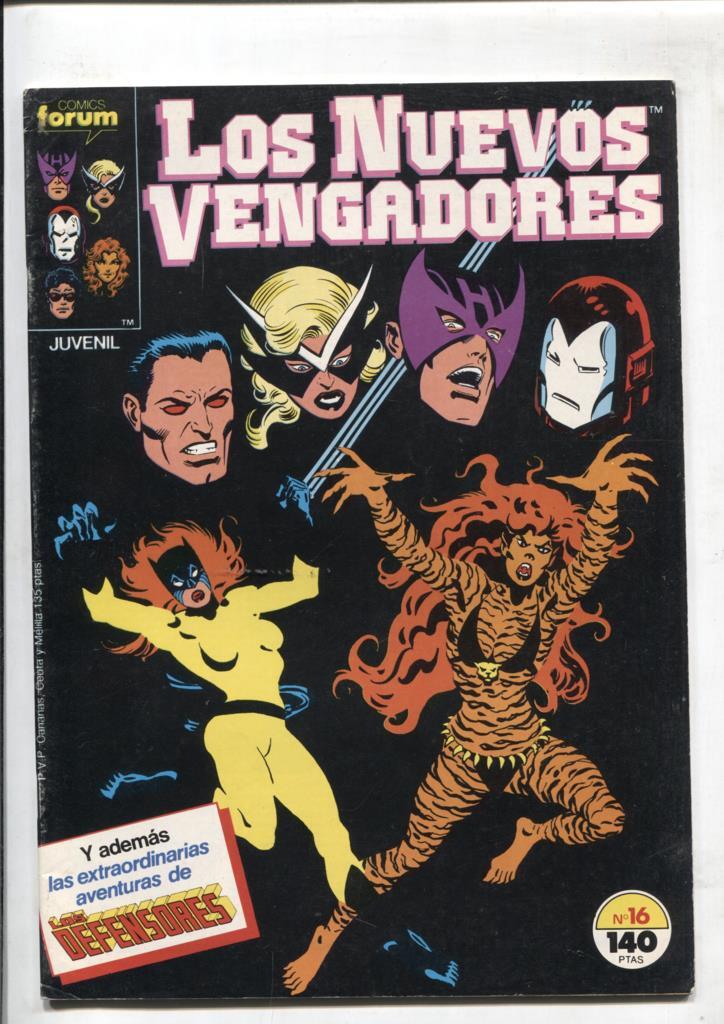 Los Nuevos Vengadores volumen 1 numero 16: La zambullida