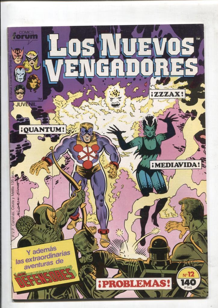 Los Nuevos Vengadores volumen 1 numero 12: Problemas