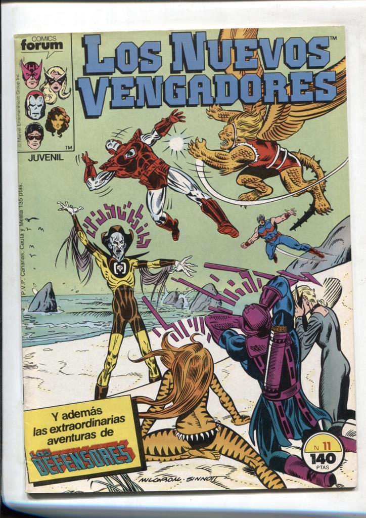 Los Nuevos Vengadores volumen 1 numero 11: La busqueda de la cosa