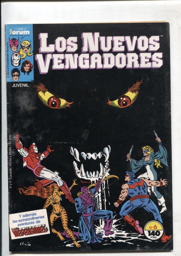Los Nuevos Vengadores volumen 1 numero 06: Entradas y salidas