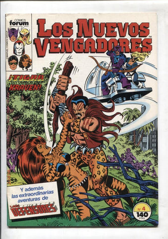 Los Nuevos Vengadores volumen 1 numero 04: Tigra versus Kraven
