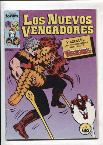 Los Nuevos Vengadores volumen 1 numero 02: (numerado 2 en interior)