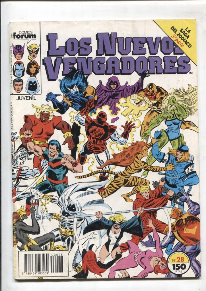 Los Nuevos Vengadores volumen 1 numero 28: La saga del zodiaco 3ª parte
