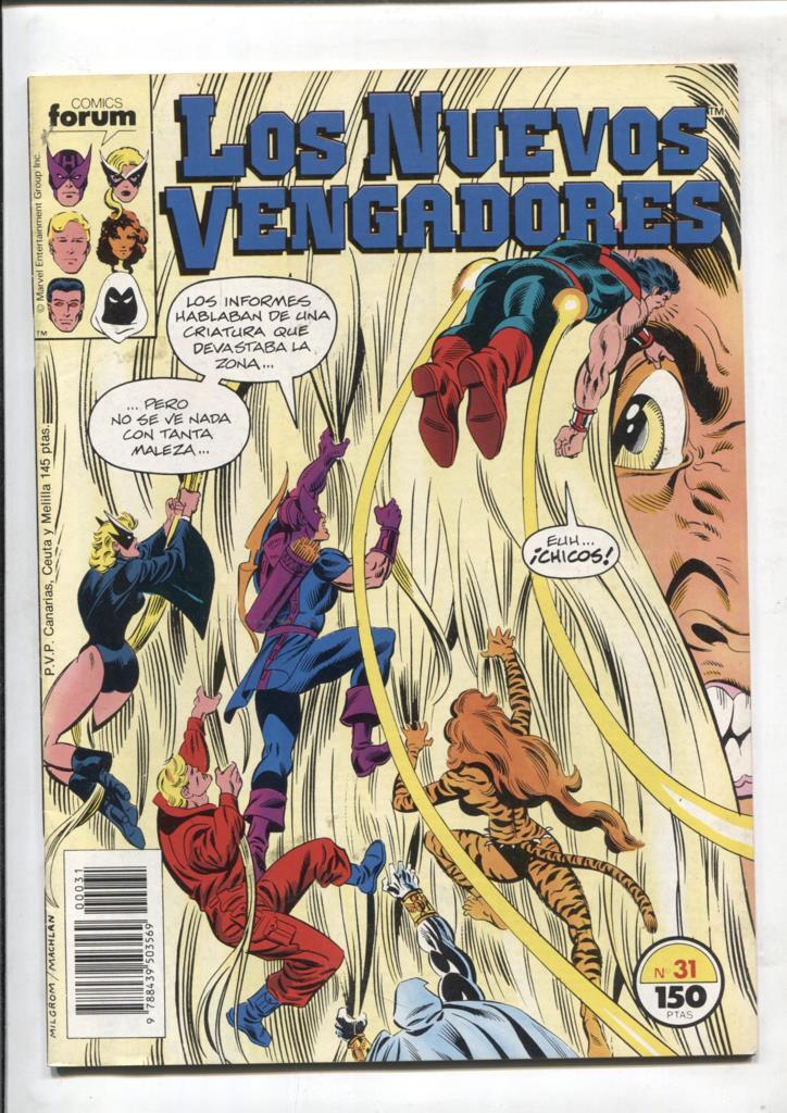Los Nuevos Vengadores volumen 1 numero 31: Monstruos enterrados