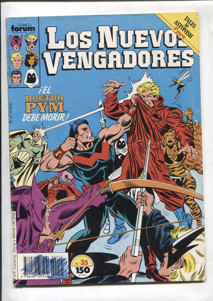 Planeta: Los Nuevos Vengadores volumen 1 numero 35: (numerado 1 en trasera) Tales to Astonish 4ª parte