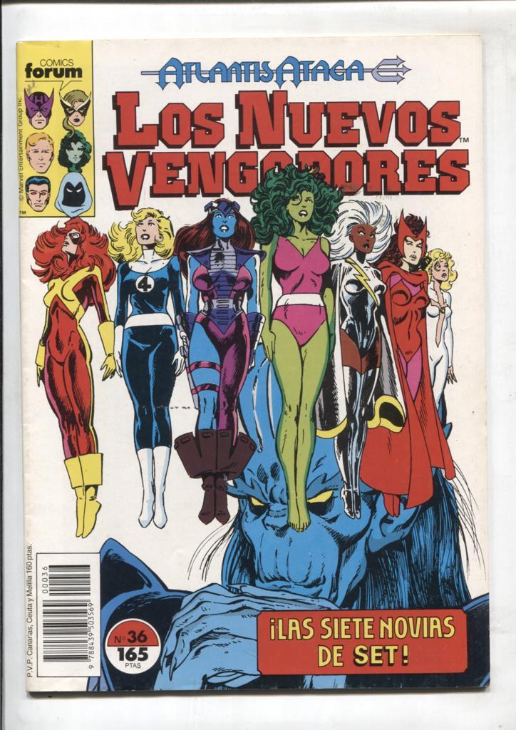 Los Nuevos Vengadores volumen 1 numero 36: Atlantis ataca
