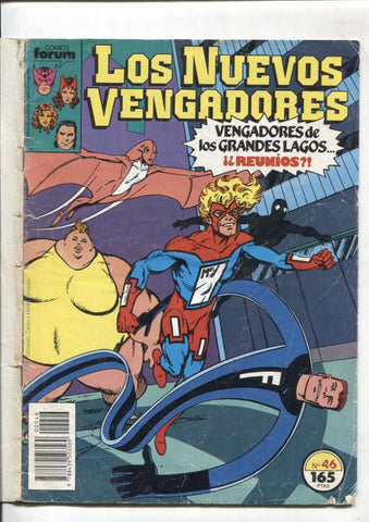Los Nuevos Vengadores volumen 1 numero 46: (numerado 2 en trasera)