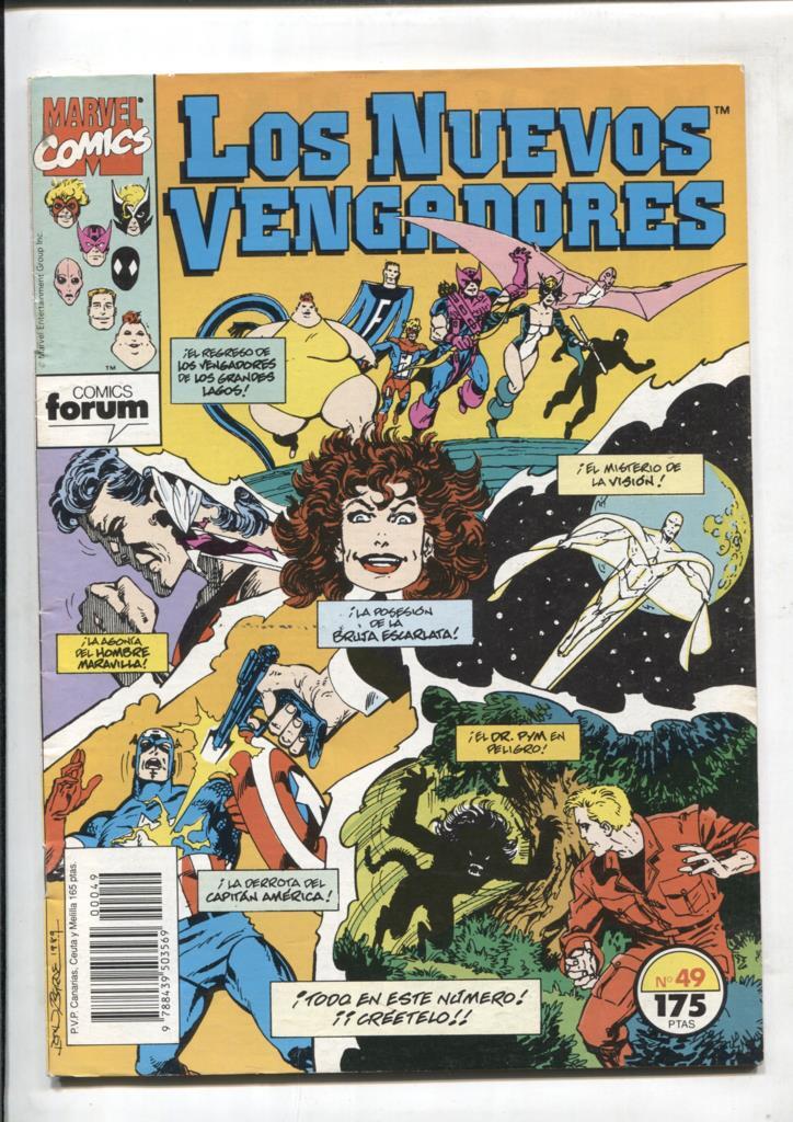 Planeta: Los Nuevos Vengadores volumen 1 numero 49: Bautismo de fuego