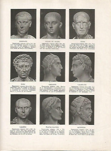 LAMINA 18110: Emperadores romanos desde Gordiano a Quintilio