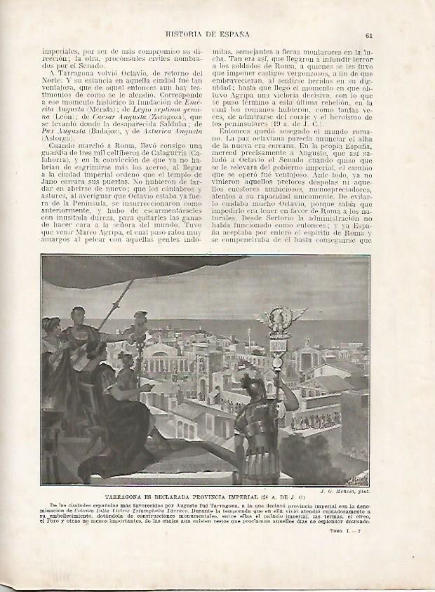 LAMINA 18104: Tarragona declarada provincia imperial, 24 aC