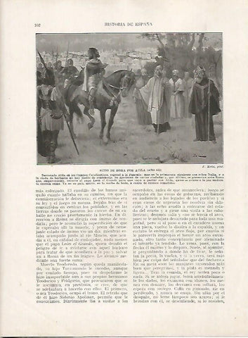 LAMINA 18126: Sitio de Roma por Atila