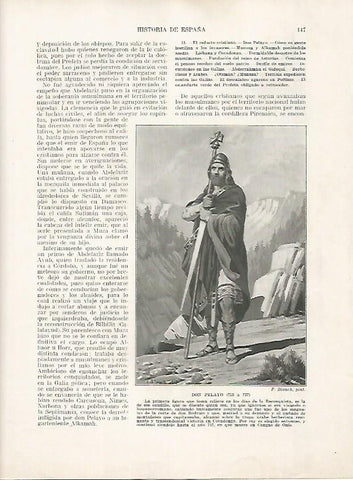 LAMINA 18151: Don Pelayo
