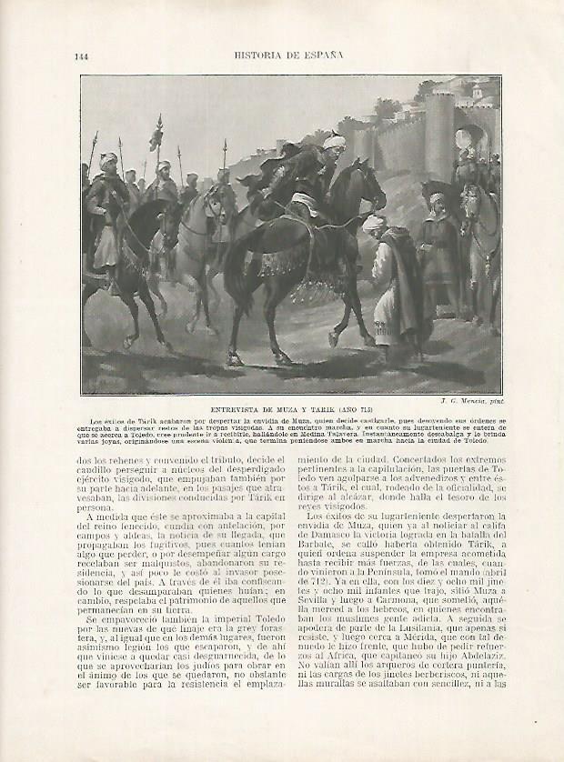 LAMINA 18149: Entrevista de Muza y Tarik e el 713