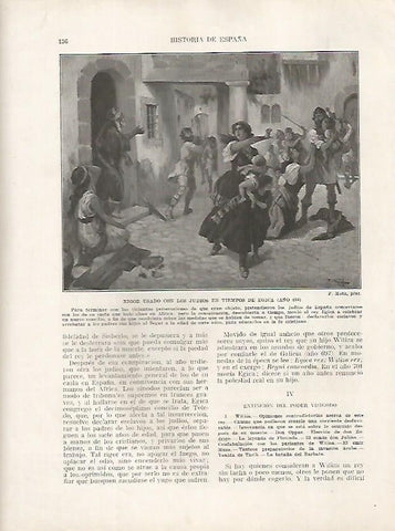 LAMINA 18145: Violencia contra los judios en Egica en el 694
