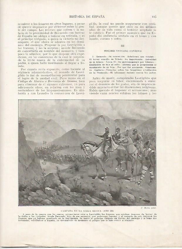 LAMINA 18134: Campaña en la Galia gotica