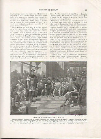 LAMINA 18100: Politica de Julio Cesar