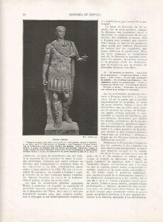 LAMINA 18099: Julio Cesar
