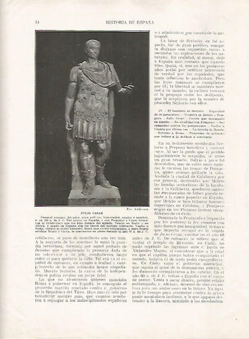 LAMINA 18099: Julio Cesar