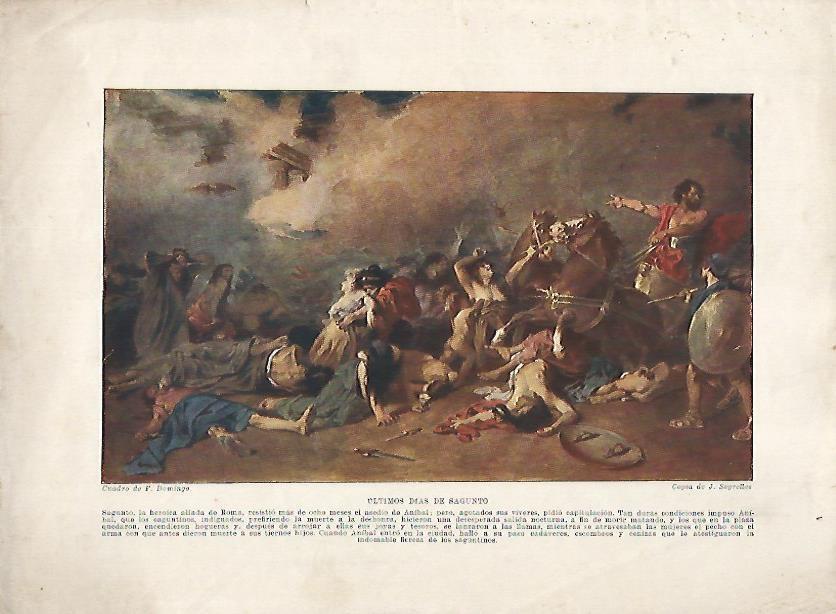 LAMINA 18070: Ultimos dias de Sagunto