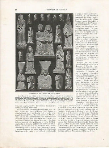 LAMINA 18075: Esculturas del Cerro de los Santos