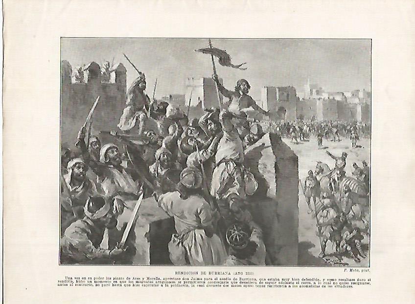 LAMINA 18227: Rendicion de Burriana en el 1233