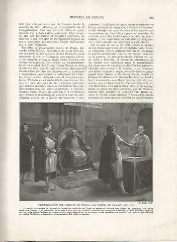 LAMINA 18226: Incorporacion del condado de Urgell a la  Corona de Aragon en 1230