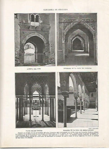 LAMINA 18220: Alhambra de Granada
