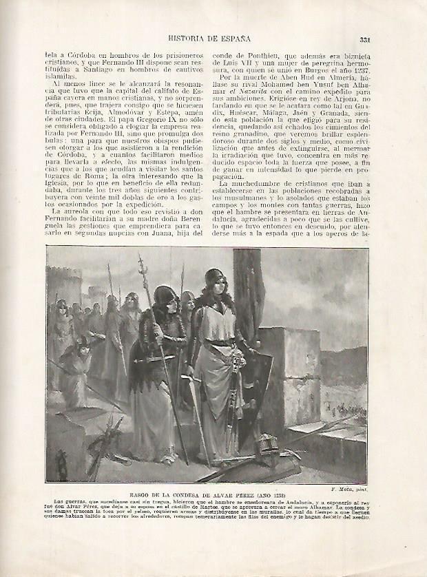 LAMINA 18218: La Condesa de Alvar Perez