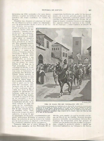 LAMINA 18216: Toma de Baeza por Castilla en el 1227