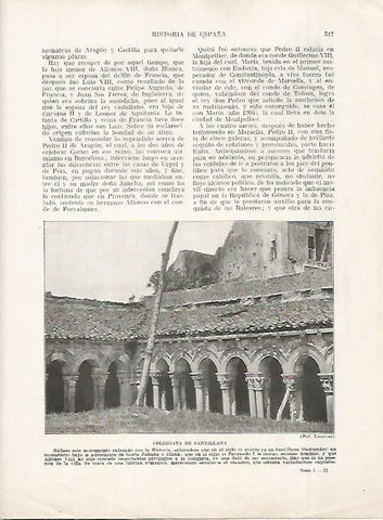 LAMINA 18211: Colegiata de Santillana
