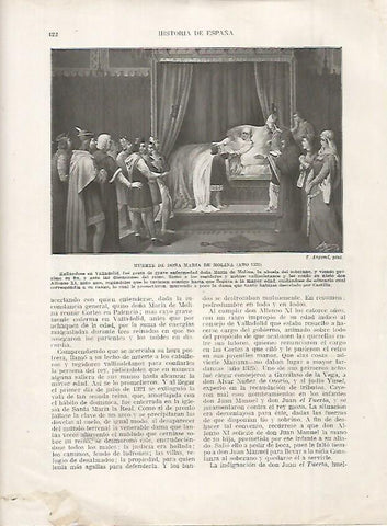 LAMINA 18251: Muerte de Maria de Molina en el 1321